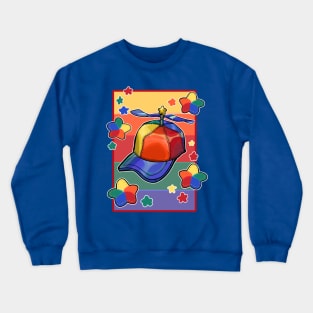 Propeller Hat Fun TIme Crewneck Sweatshirt